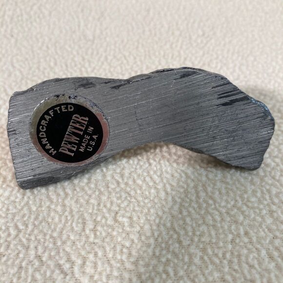 Michael Ricker Pewter Duck and Ducklings Figurine Vintage Signed Early 80's - Picture 7 of 8